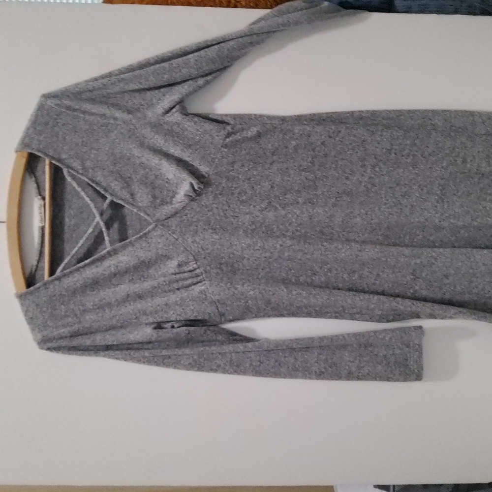 Heart and Hips light grey dress